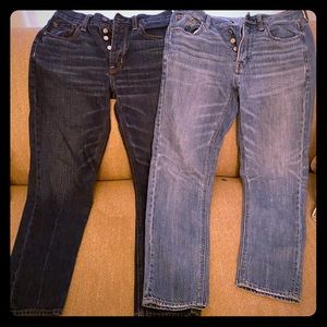 Size 4 vintage high rise skinny jeans